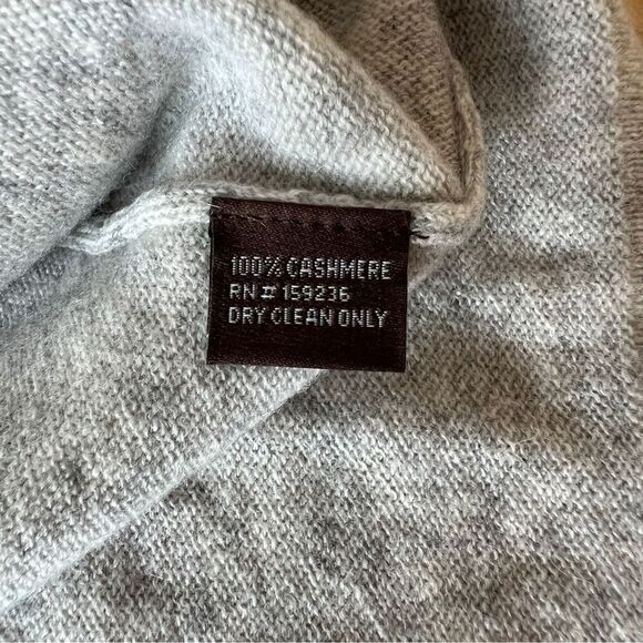 J MCLAUGHLIN WYNN CASHMERE SWEATER NWOT XS GRAY PUFF SLEEVE LUXURY MINIMALIST - Picture 12 of 12
